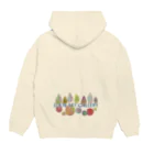 Loob Art Galleryの透明なしずく Hoodie:back