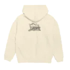 ナトのSAMUI UMA Hoodie:back