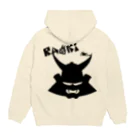 RAMUKiのRAMUKi兜 Hoodie:back