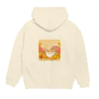 chapinnuのイチョウと紅茶シリーズ② Hoodie:back