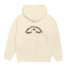 Crabs' Promenade カニの散歩道のCrabs' Promenade Tropical Brend Hoodie:back