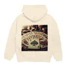 ぴーすけ🃏【ポーカーグッズ】のクラシックトランプカード Hoodie:back