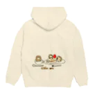 3ko4baSHOPのヒメハリ Hoodie:back
