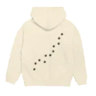 ユウィズのネコの道 Hoodie:back