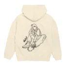 МちゃんshopのＭちゃんのおしゃれガール Hoodie:back