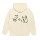 FutaseKuroのMr.バウ Hoodie:back