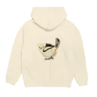 とみゅーのあトリえ。の" dokkiri_shimaenaga " hoodie パーカーの裏面