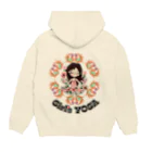 LOFT KEITHのガールズヨガ Hoodie:back