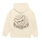 【公式】まるいねこのフレンチ・ブルドッグ Hoodie:back