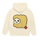 キチィちゃんと化け物腕鼠の一生の揚げイーヌ Hoodie:back