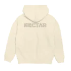 Nectarのbox LOGO green パーカーの裏面