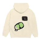 Yuuutsuの一日一膳(善) Hoodie:back