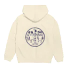 おばけ商店のおばけパーカー＜おばけ商店ロゴ＞ Hoodie:back