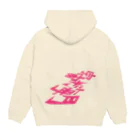 おみせのスマイル Hoodie:back