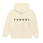 たぬきらんどのどちらさまですか？TANUKI パーカーの裏面