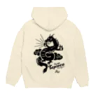 kocoon（コクーン）のダブルタピオカドラゴン Hoodie:back