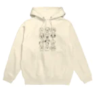 けちゃっぷごはんのお店のうろ覚えワンちゃん(線濃いめ) Hoodie