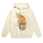 おちょぴのKeep cats warm パーカー