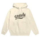 Wave Sun DesignのYutaly One’s Cafe グッズ（ブラックロゴ） Hoodie