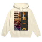 PALA's SHOP　cool、シュール、古風、和風、の土偶「万能一心」 Hoodie