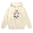 Ha·Ri＆KOMARIのHaRiKOMA・仲良し Hoodie