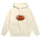 メシテロタイプ（飯テロTシャツブランド）のエビチリ（虾辣椒） Hoodie