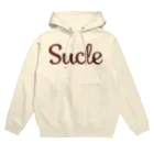 Sucle[シュクレ]のSucle茶色いロゴ Hoodie