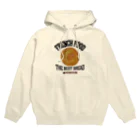 メシテロタイプ（飯テロTシャツブランド）のクイニーアマン（ビンテージ風） Hoodie