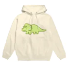 てばさきのゆるっときょうりゅう トリケラ Hoodie