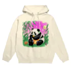 Magokoroの夏のパンダ Hoodie