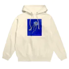 エフェメラル フラワーアートの花クラゲ パーカー Hoodie