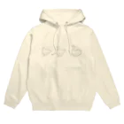 すずられるてらおのけものとりのさんかく(ライン) Hoodie