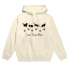 stcreationのI am their mom 猫ちゃんのママへ Hoodie