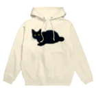 喫茶こぐまやのドヤ顔黒猫 Hoodie