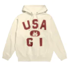 ワタナベスグルのUSA 赤 Hoodie