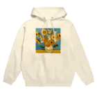 AIにゃんこのひまわりの中のにゃんこ Hoodie