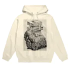 Tomoharu MitsudairaのEX-libris  犬の蔵書票 Hoodie