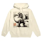 PALA's SHOP　cool、シュール、古風、和風、の呑んだくれ！　 Hoodie