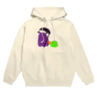 yabeeの闇のデュエラーと恐竜 Hoodie