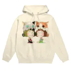 まてゆき.のガブねこズ アップ Hoodie