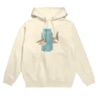 さかたようこ / サメ画家のサメ ミルク Hoodie