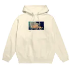 ニブイチ屋のバスケットコートと夕陽 Hoodie