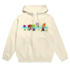 ゆめすむ堂のライオンちゃんファミリー Hoodie