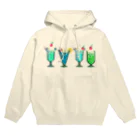 necocoaの3Dドット ボクセル クリームソーダ Hoodie