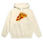 necocoaの3Dドット ボクセル ピザ Hoodie