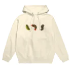 にこぴの生きもの屋さんのかわいいイモムシたち Hoodie