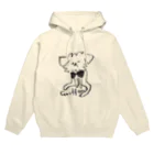 Ayumi HIdakaのゆるっとグリフォン（モノクロ） Hoodie