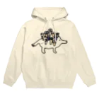 クマガイケイコのうずまきあらし Hoodie