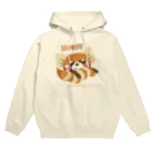 ザ・ワタナバッフルの大耳のレッサーパンダ "Sleepy" Hoodie