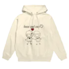 Loose and cuteのオリキャラロゴ入り Hoodie